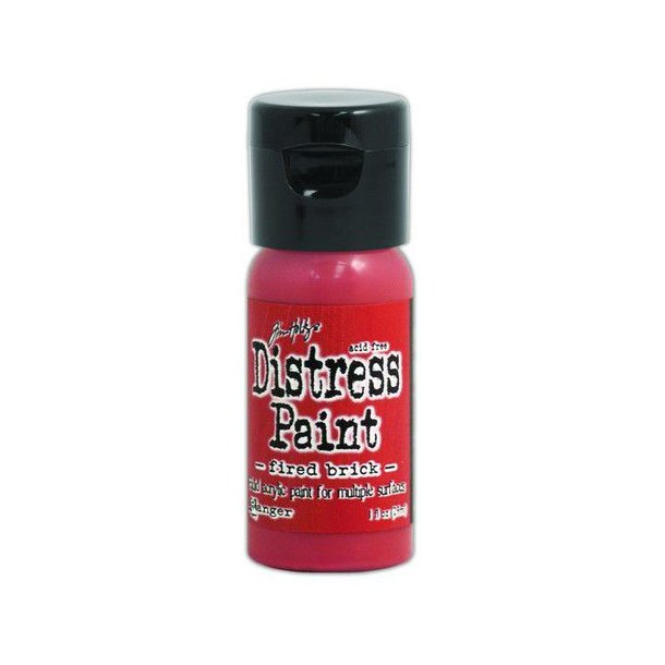 Ranger Distress Paint Flip Cap Bottle 29 ml - Fired Brick  -TDF53057 