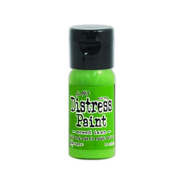 Ranger Distress Paint Flip Cap Bottle 29 ml -  Mowed Lawn TDF53118