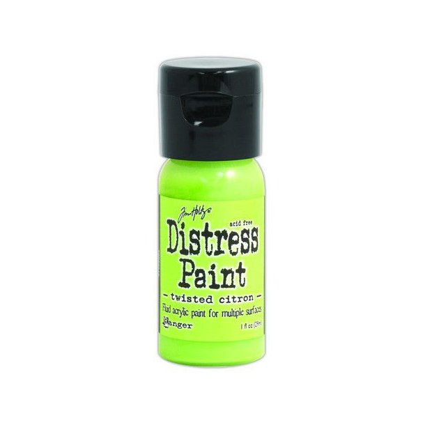 Ranger Distress Paint Flip Cap Bottle 29 ml -   Twisted Citron TDF50216