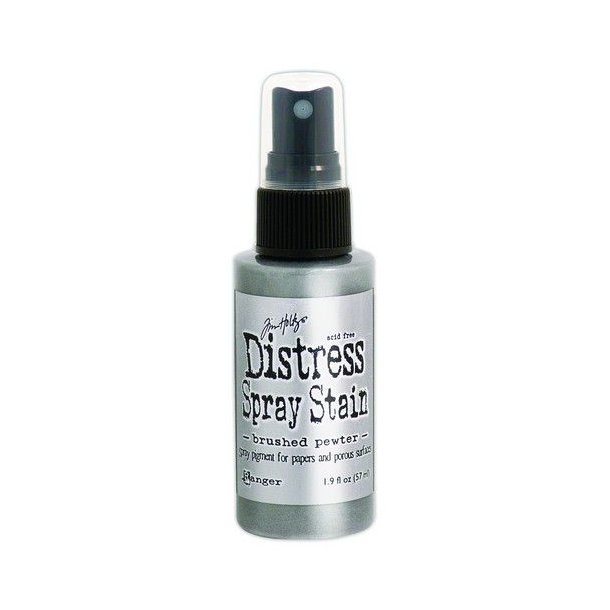 Ranger Distress Spray Stain - Brushed Pewter TSS42198