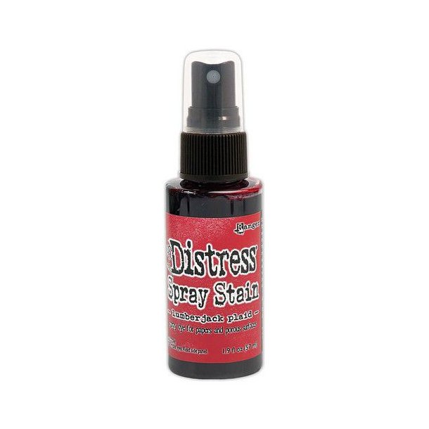 Ranger Distress Spray Stain - Lumberjack plaid TSS82408