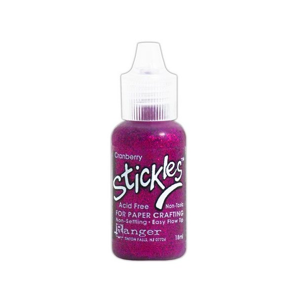 Glitterlim stickles - Cranberry