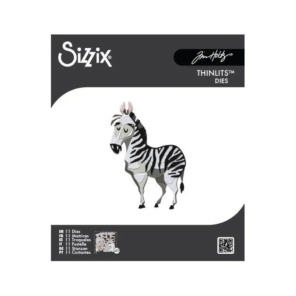 Sizzix/Tim Holtz Thinlits Die "Winifred, Mini Colorize" 662718