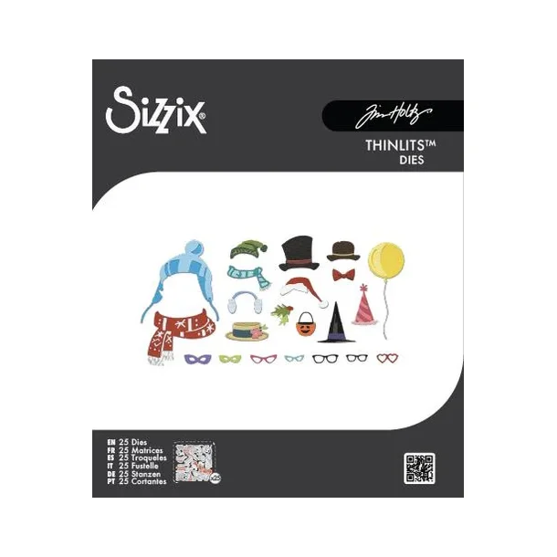 Sizzix/Tim Holtz Thinlits Die "Small Accessories" 662720