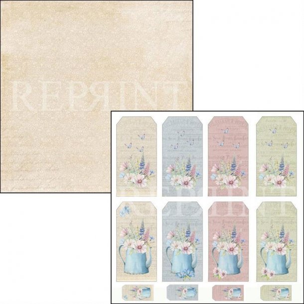 REPRINT Scrapbooking Ark 200GR 30,5x30,5cm - RP0358