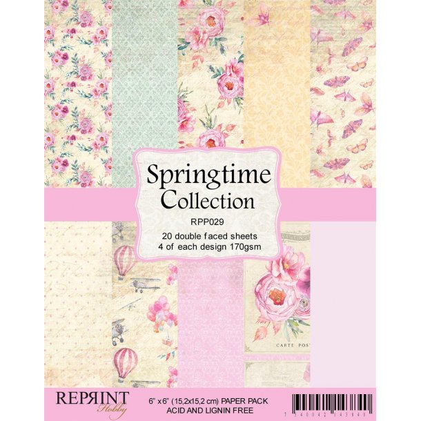 REPRINT Paperpack 15x15 RPP029 - Springtime