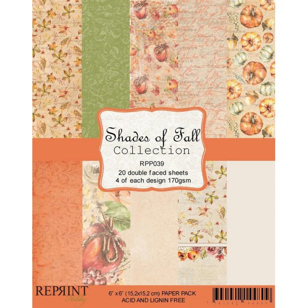 REPRINT Paperpack 15x15 RPP039 - Shades of Fall