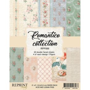 REPRINT Paperpack 15x15 RPP066 - Romantico