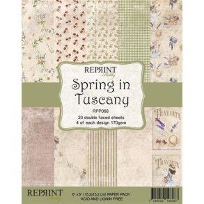 REPRINT Paperpack 15x15 RPP068 - Spring in Tuscany