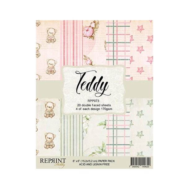 REPRINT Paperpack 15x15 RPP073 - Teddy 