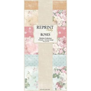 REPRINT Paperpack - 001- 10x21 - Roses 