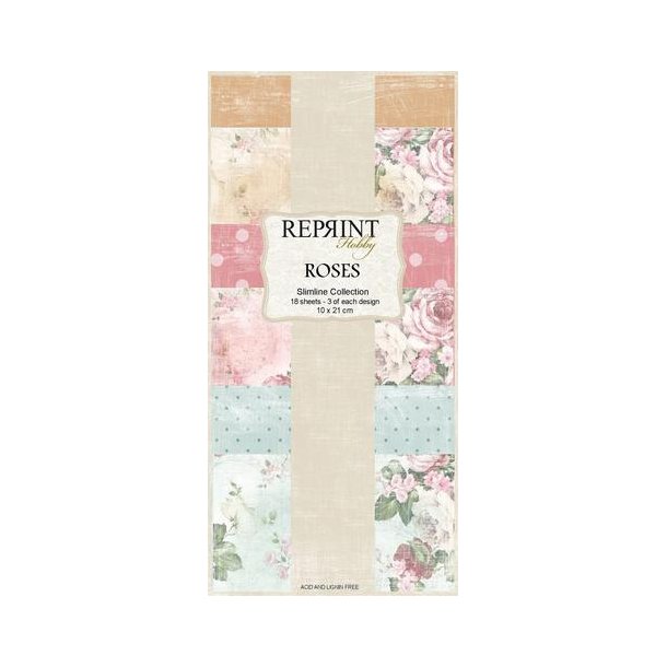 REPRINT Paperpack - 001- 10x21 - Roses 