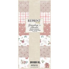 REPRINT Paperpack - 019 -10x21 - Grandmas Blanket
