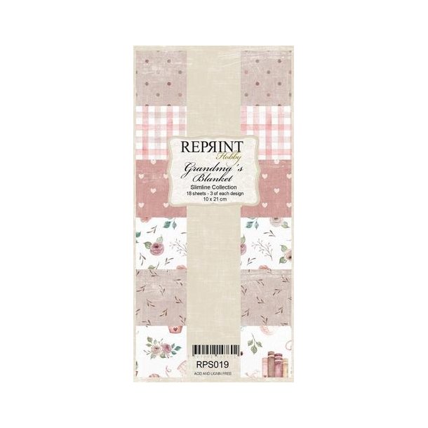 REPRINT Paperpack - 019 -10x21 - Grandmas Blanket