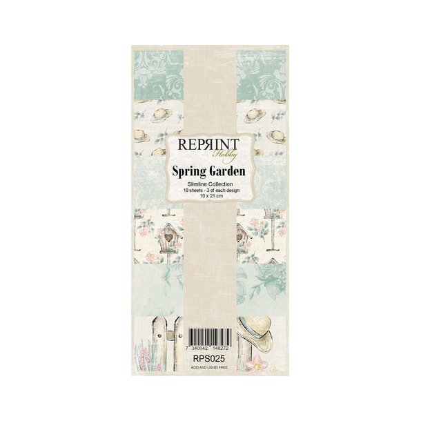 REPRINT Paperpack - 025 -10x21 - Spring Garden