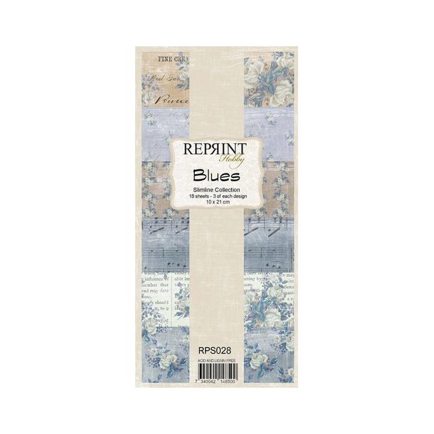 REPRINT Paperpack - 028 -10x21 - Blues