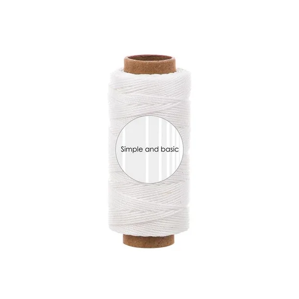 Simple and basic Polyester Thread "Soft white" SBA702