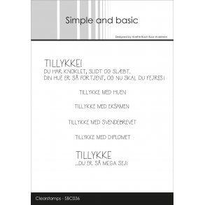 Simple and Basic Stempel SBC036