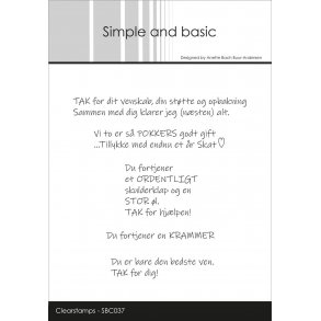 Simple and Basic Stempel SBC037