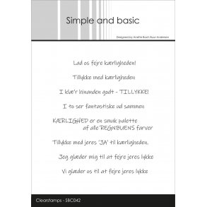 Simple and Basic Stempel SBC042