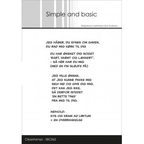 Simple and Basic Stempel SBC065