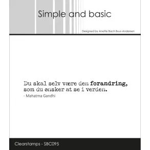 Simple and Basic Stempel SBC095