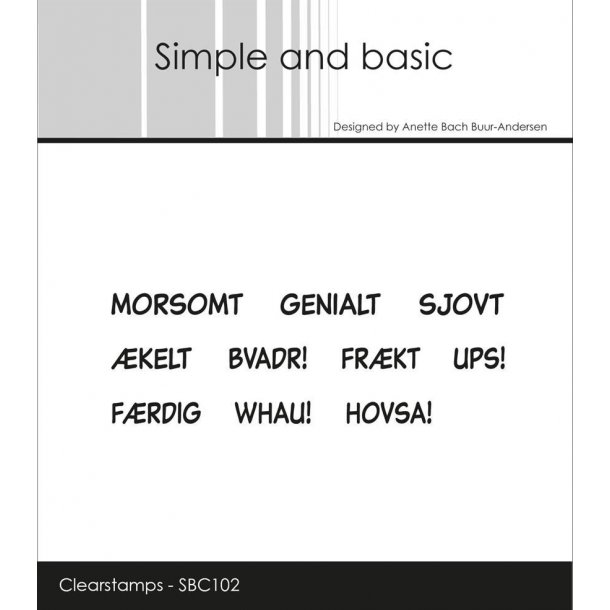 Simple and Basic Stempel SBC102