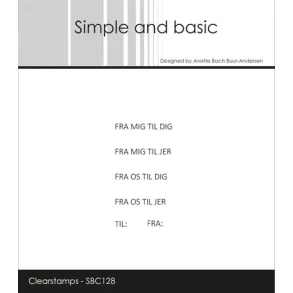 Simple and Basic Stempel SBC128