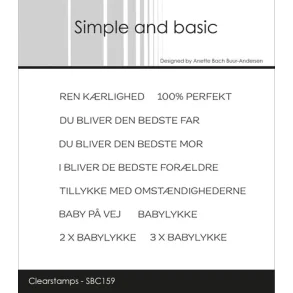 Simple and Basic Stempel SBC159