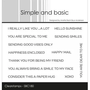 Simple and Basic Stempel SBC180