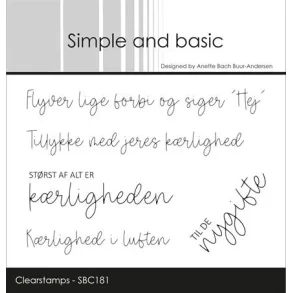 Simple and Basic Stempel SBC181