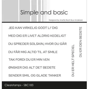 Simple and Basic Stempel SBC183 