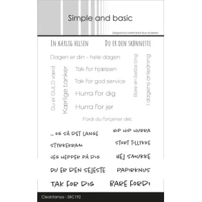 Simple and Basic Stempel SBC192