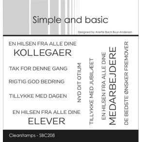 Simple and Basic Stempel SBC208