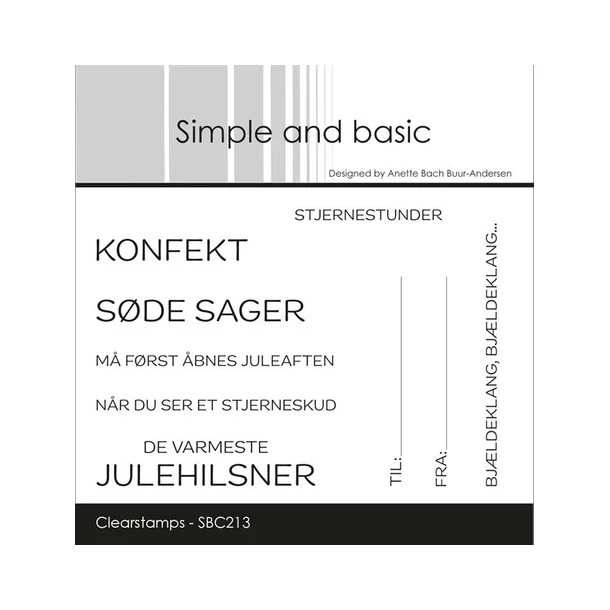 Simple and Basic Stempel SBC213