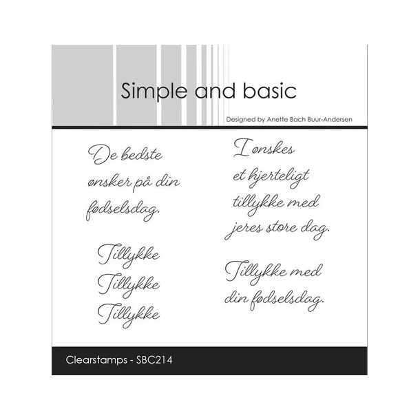 Simple and Basic Stempel SBC214