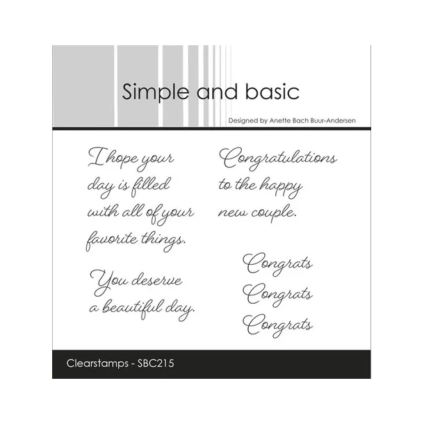 Simple and Basic Stempel SBC215