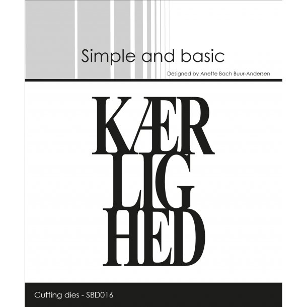 Simple and Basic - SBD016 - Krlighed