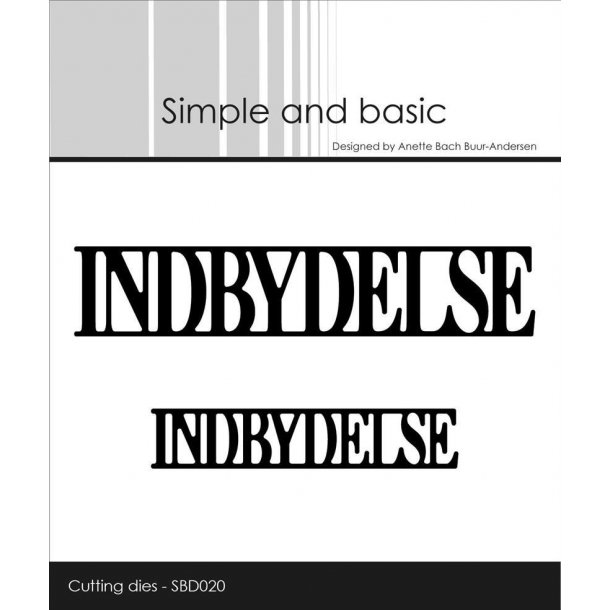 Simple and Basic - SBD020 - Indbydelse