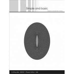 Simple and Basic - SBD041 - Thin Frames - Oval