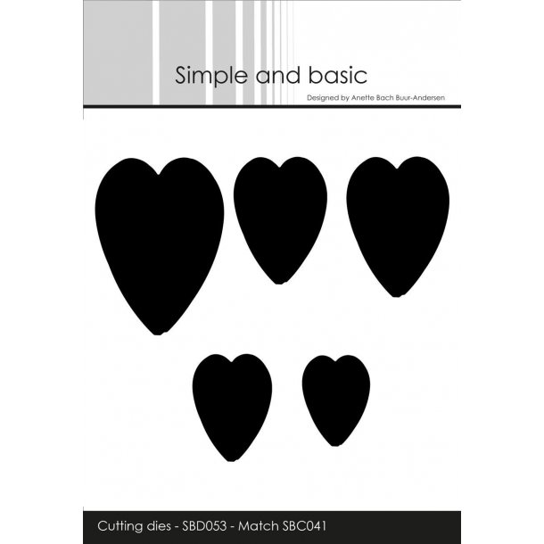 Simple and Basic - SBD053 - Hearts