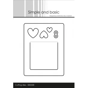 Simple and Basic - SBD058 - Bookmark / Gifttag