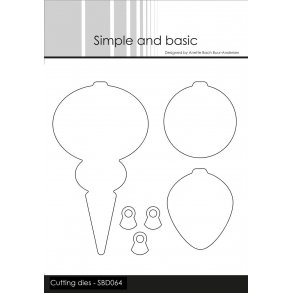 Simple and Basic - SBD064 - Christmas Ornaments