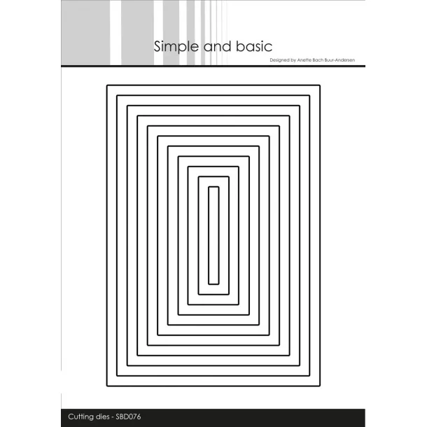 Simple and Basic - SBD076 - Rectangles