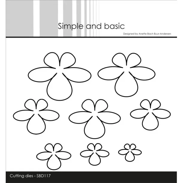 Simple and Basic - SBD117 - Sweet Flowers 