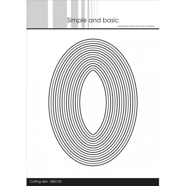 Simple and Basic - SBD120 - Frames - Oval