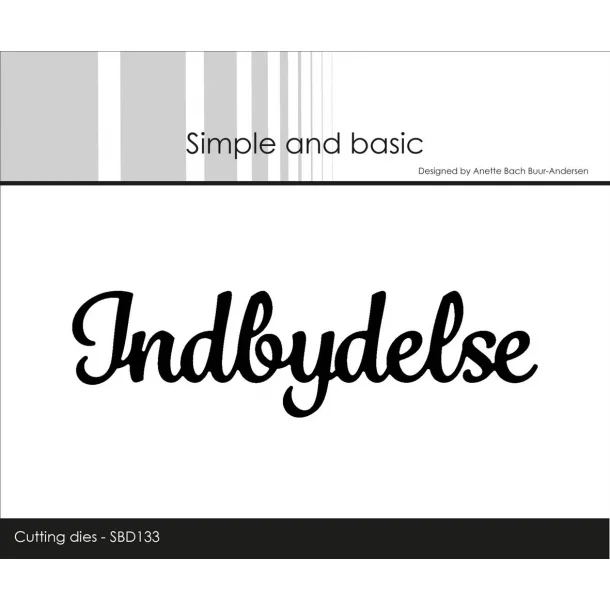 Simple and Basic - SBD133 - Indbydelse