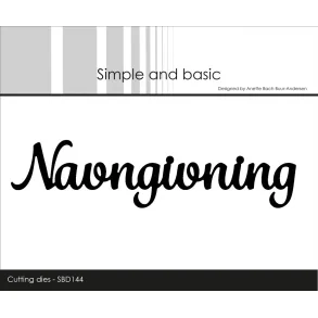 Simple and Basic - SBD144 - Navngivning