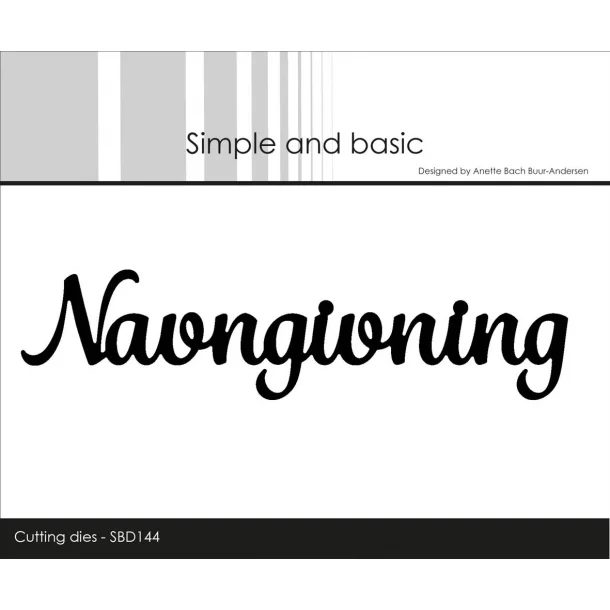 Simple and Basic - SBD144 - Navngivning