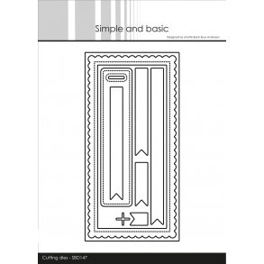 Simple and Basic - SBD147 - Mini Slimcard 